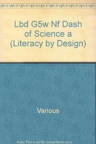 Paperback A Dash of Science: Leveled Reader Grade 5 Book