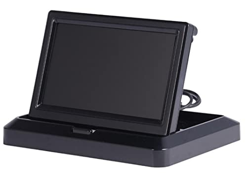 BW 5.0" Foldable Digital HD 800 * 480 TFT LCD Car Rear View Backup Monitor for Car Reversing Camera, Car Rearview Camara,CCTV Camera DVD - Image 5