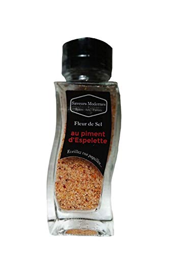 Flor de sal con pimientos de Espelette 70 gr
