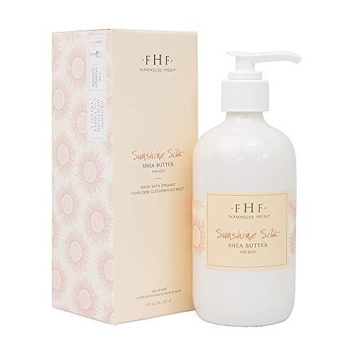 FarmHouse Fresh Sunshine Silk Organic Shea Butter Body Lotion