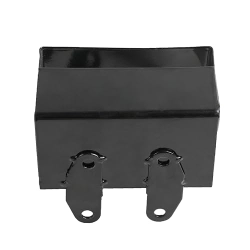YC Yier Metal Motorcycle Battery Carrier Case – 12V 4A/5A Battery Holder Box for 50cc 70cc 90cc 110cc 125cc ATV, Dirt Pit Bike, Go Kart, Quad, Scooter, SSR, Apollo, Taotao, Motorcycle