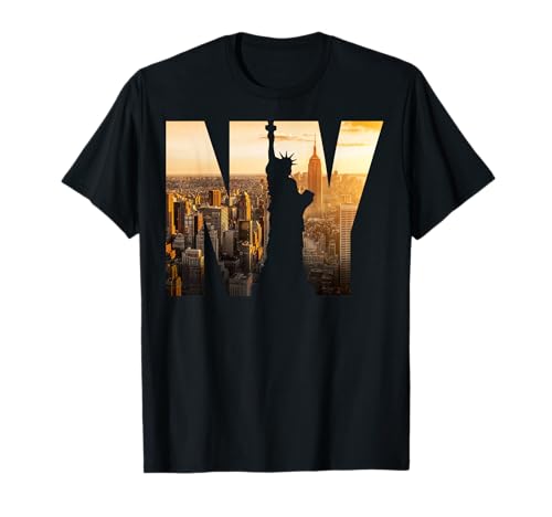 NYC New York City T-Shirt Graphique Tendance New York City T-Shirt