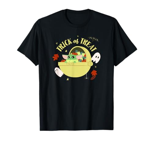 Grogu Halloween T-shirt Star Wars idéal pour la chasse aux bonbons en famille