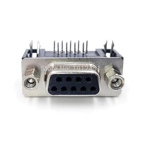 Conector en ángulo RS232 para terminales de datos en escritorios de oficina estrechos 5