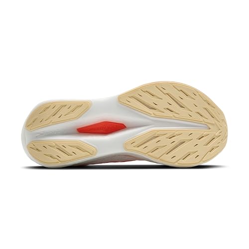 Brooks Women’s Hyperion Max 2 Neutral Running Shoe - White/Peach/Coral - 8 Medium