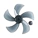 YiZYiF Universale Fan Blade 5 9 Foglie Pale di Ventilatore Pala Rotorica di Ricambio Girante Accessori Casa Fan Blade Plastica da Fan Piedistallo Table Fanner Gray-12 inch 12 Inch
