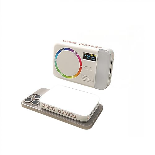 Dual Side RGB TikTok Light with 140 LEDs, 2500-9000K Portable Magnetic Selfie Light, 4000mAh Full Color & 26 Effects for Live Streaming Photography/Vlogging