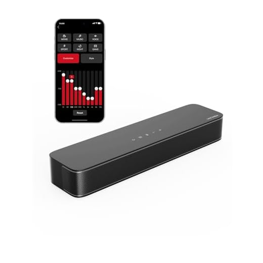 ULTIMEA 2.1ch Soundbar TV con Subwoofer Integrato, Controllo Tramite App, Soundbar PC Tutto-in-Uno per Giochi, Sound Bar Altoparlanti per TV Bluetooth 5.3, OPT/AUX/Montaggio a Muro, Solo B30 Pro