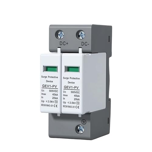 Protector de sobretensión CC de 800V para proteger sistemas solares de rayos 5