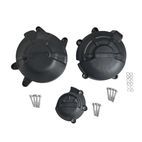 Cubierta de estator CB500X en apariencia de carbono y alta protección para motor 4