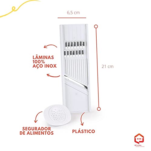 Cortador Ralador De Legumes Keita Keita Branco No Voltagev