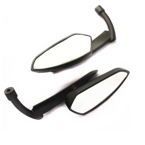 Retrovisor motocicleta que elimina vibraciones con adaptadores de 8mm y 10mm para chopper negro