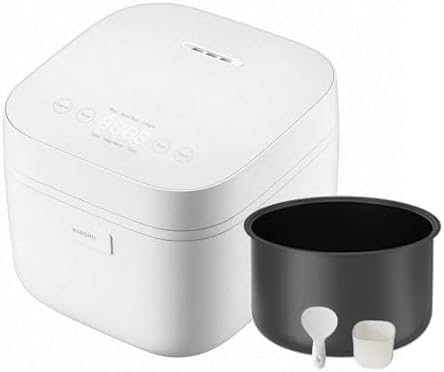 Xiaomi Multifunctional Rice Cooker 1.5L, 30-Minute Ultra-Fast Cooking, Smart 24-Hour Delay Timer, Auto Keep Warm, Compact Rice Maker with Glass Touch Panel & Non-Stick Inner Pot