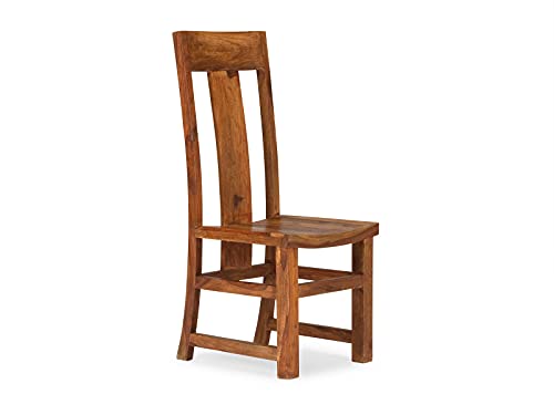Woodkings® 2er Set Holzstuhl Angel aus massiv Holz Palisander Esszimmerstuhl mit Rückenlehne Designstuhl, Küchenstuhl Küche
