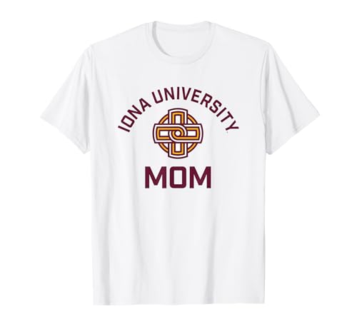 Iona University Gaels Arched Mom T-Shirt