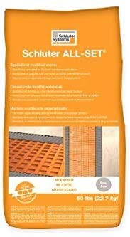 Schluter All-Set White 50 lbs Bag Modified Thin-Set Mortar
