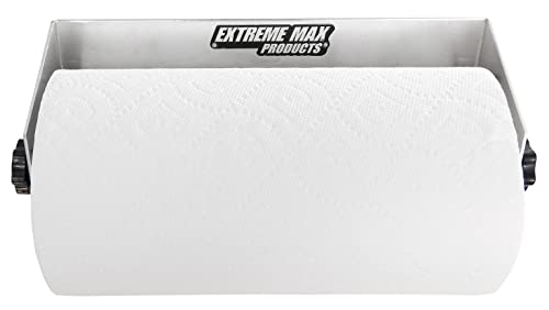 Extreme Max 5001.6094 Aluminium-Küchenrollenhalter zur Wandmontage für geschlossene Anhänger, Geschäft, Garage, Lager