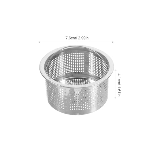 Colador de acero inoxidable para fregadero 2 piezas miniatura 2