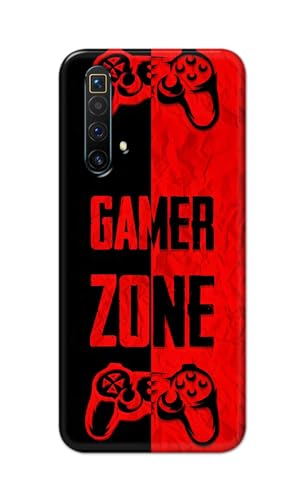 Image of Printed Hard Back Cover Case for Realme X3 | X3 SuperZoom | Realme X50 5G Back Cover (Gamer Zone) -1111