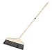 GARVALON Indoor Broom for Hardwood Floors Soft Bristle Floor Sweeper Manual Carpet Brush Dust Broom
