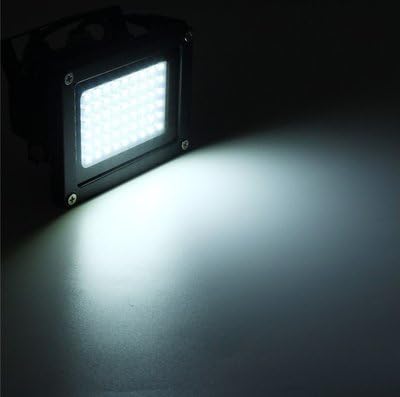 yunli 54 LED Solar Power Dusk-to-Dawn Sensor Lights Outdoor Garden Pathway Wall Security Light Solar Lawn Flood Lamps Waterproof