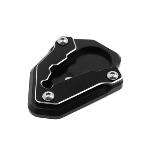 Plaque de support béquille Ducati aluminium CNC haute précision - 2