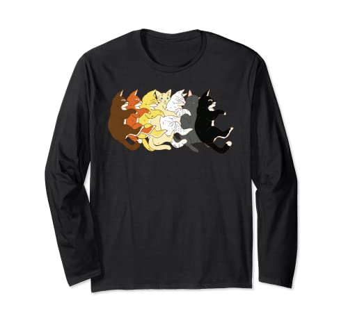 LGBTQ Bear Pride Flag - Orso in pile di gatti Maglia a Manica