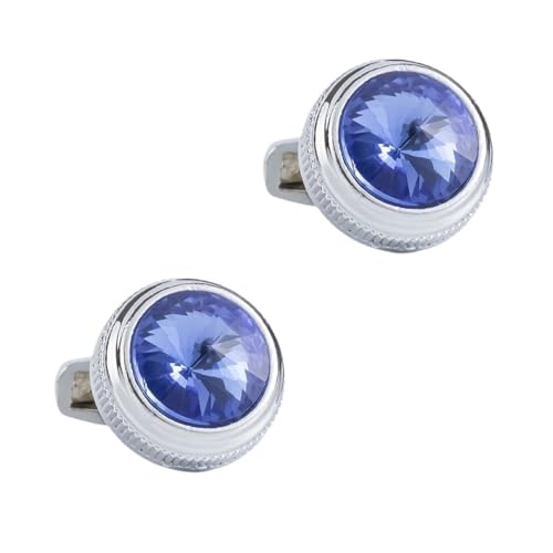 KDBDFC Diamond Electroplated Copper Cufflinks Shirt Casual