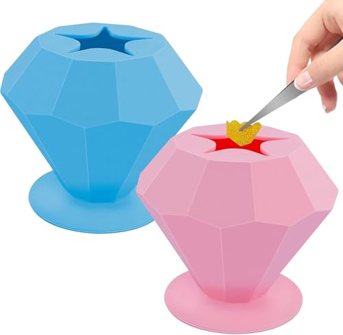 Image of eZAKKA Vinyl Weeding Scrap Collector Suctioned Vinyl Cup Collector Silicone Suction Can Crafting Holder