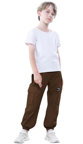 SANGTREE Boy's & Men's Cargo Jogger Pants, 3 Years - Men XXL3