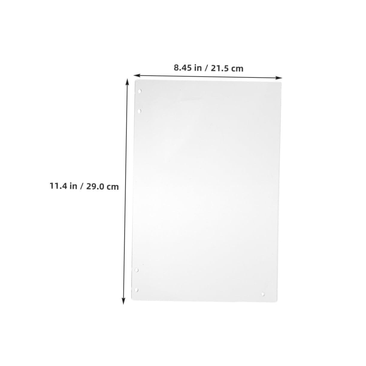 PHENOFICE 2pcs Clear Protective Baffle Panels for Commercial Popcorn Machines Replacement Doors Household Popcorn Maker Parts