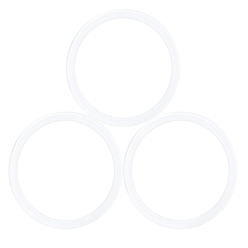 Morella 3 Silikon Ringe Gummiringe für 33 mm Coin Anhänger Coin Träger Cover