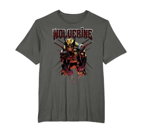 Marvel X-Men Wolverine Epic Regenerative Rock T-Shirt