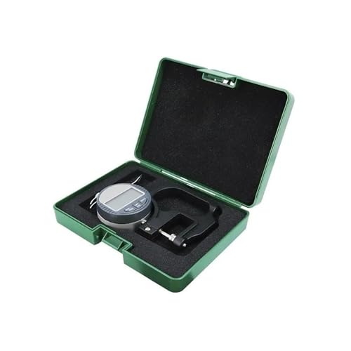 Micrometer Thickness Meter 0-12.7mm/0-25.4mm(0.001) Digital Micrometer Electronic Meter Rular Thickness Tester - Measuring Layout Tools(0-25.4mm(0.001))