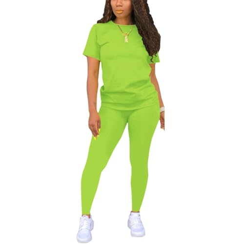 Image of Nimsruc Workout Sets For Women 2 Piece Outfits Sexy Summer Sweatsuits Jogging Suits Casual Bodycon Tracksuits