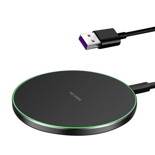 Chargeur Induction 20W sans Fil pour iPhone 16/15/14/13/12 et Samsung Galaxy S24/S23/S22/S21/S20/S10