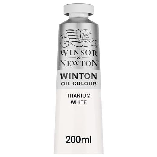 Winsor & Newton Winton Oil Color, 200ml (6.75-oz) Tube, Titanium White