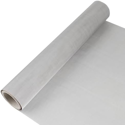 TIHONORI Edelstahl Drahtgeflecht 50x100cm - 150 Mesh Metallgewebe Für Fenster & Belüftung