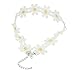 Produktbild Vektenxi Charming Daisy Flower Choker Kette Lace Floral Halskette Summer Festival Schmuck bequem und praktisch
