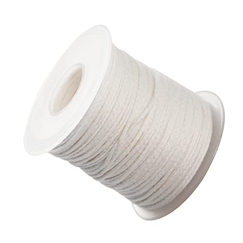 ARTIBETTER Pabilo para Velas de Algodón 30M Rollo