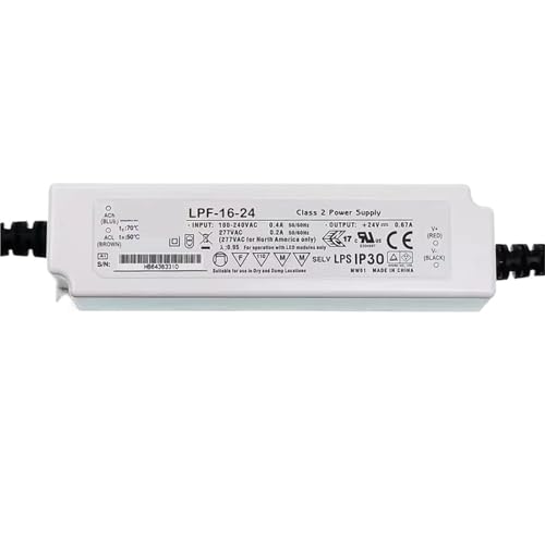 Alimentation LED LPF-16-48V pour stopper les micro-coupures des spots de plafond