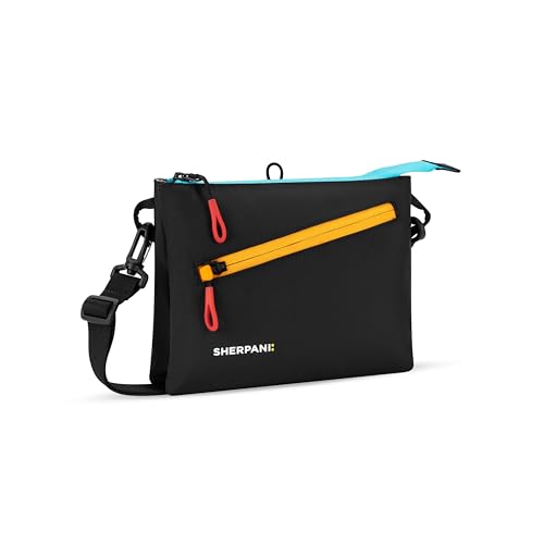 Image of Sherpani Zoom, Small Crossbody Purse, Nylon Crossbody Bag, Lightweight Cross Body Bag, Sleek Dual Pouch, Purses for Women