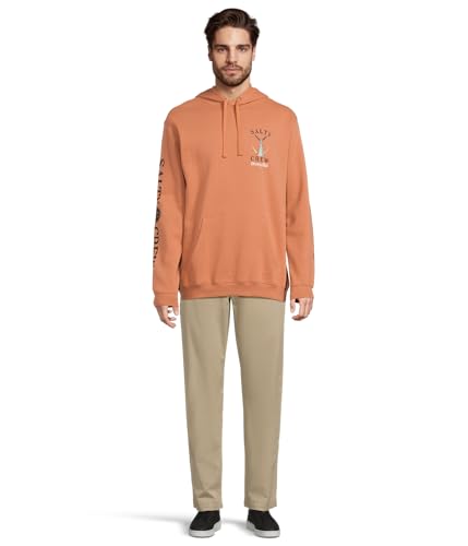 Image of Salty Crew Men's Tailed Hood Fleece - Men's Fashion Casual Long Sleeve Hoodie Cotton - Lifestyle Beach Apparel