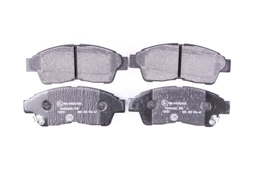 Plaquettes de frein avec indicateur d'usure HELLA 8DB 355 016-421 pour auto