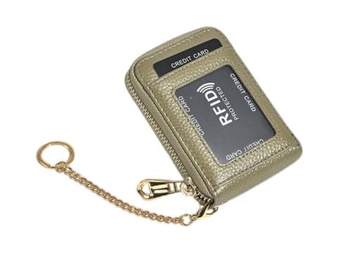 マルチ機能カードケース レザー調コンパクトウォレット