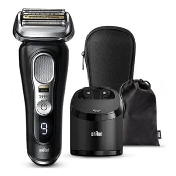 Braun Series 9 メンズ電気シェーバー　フルセット洗浄液1個付 Amazon | 【除菌洗浄器付き】 ブラウン シリーズ9 メンズ電気
