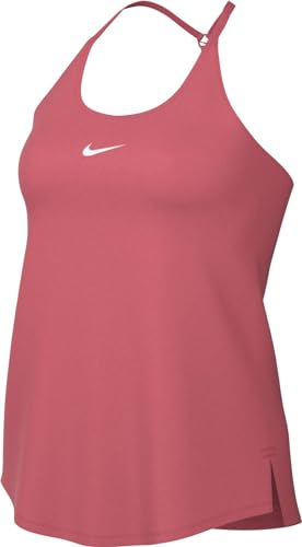 Nike W Nk One DF Elstka Std Tank Top, Rosa, Small para Mujer