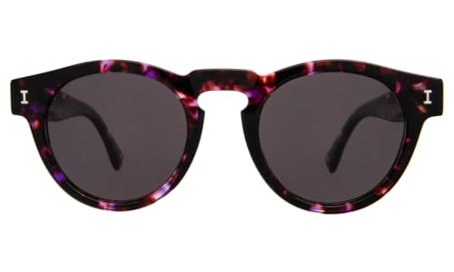 Illesteva Sunglasses Leonard - Berry Tortoise/Grey