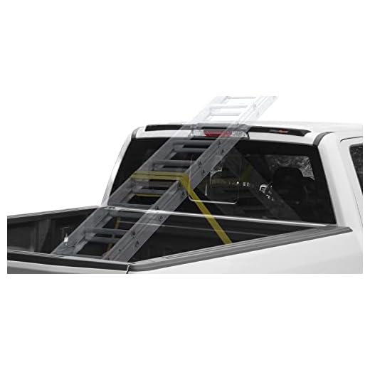 BridgeSport Headache Ladder Rack Spoiler for Ford F150 2015-2020 & Super Duty 2017-2019 Truck Cab