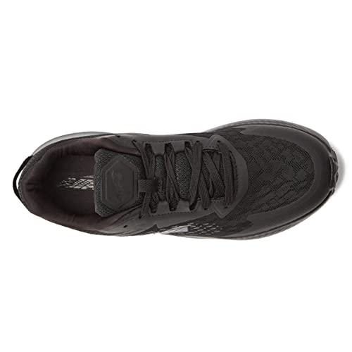 Avia Storm Tênis de corrida masculino com malha leve e respirável, Preto/preto, 9